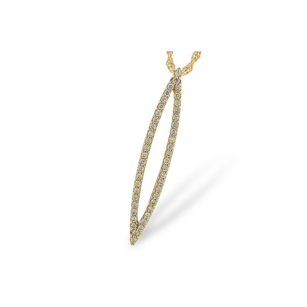 14KT Gold Diamond Necklace