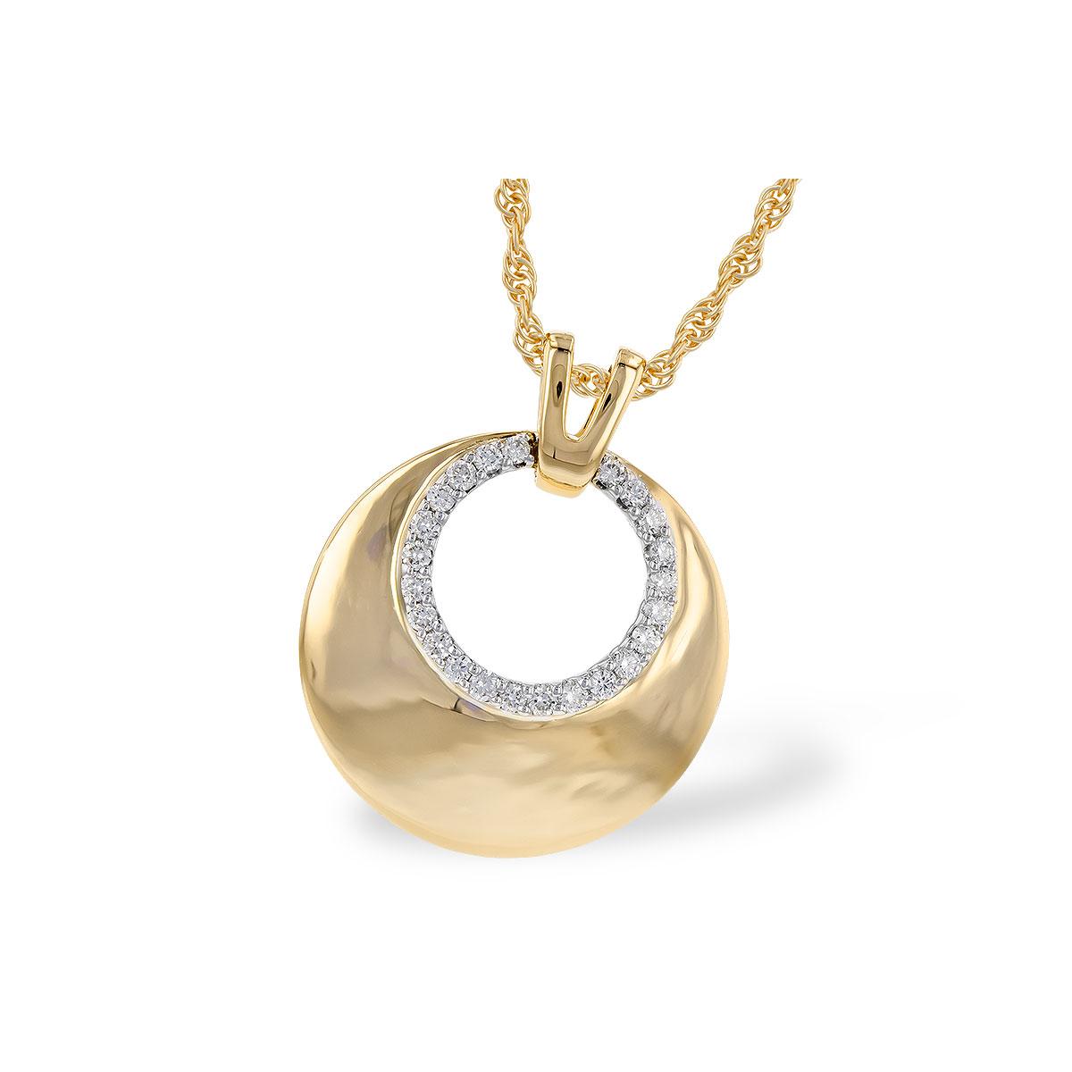 14KT Gold Diamond Necklace