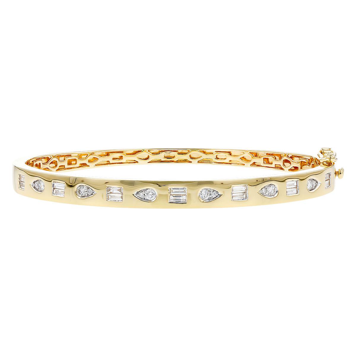 14KT Gold Diamond Bracelet
