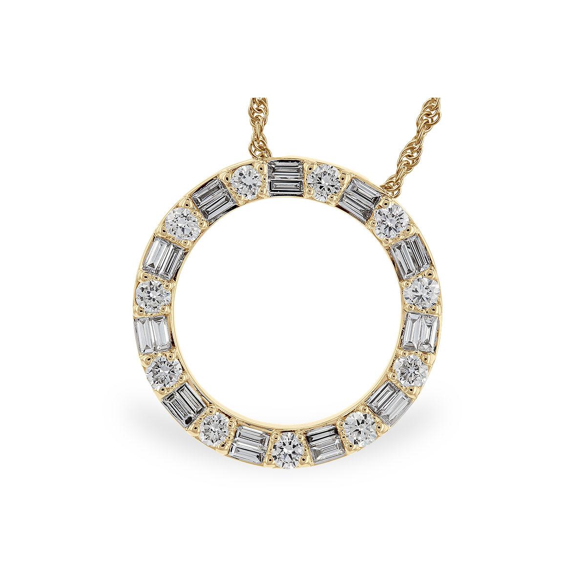 14KT Gold Diamond Necklace