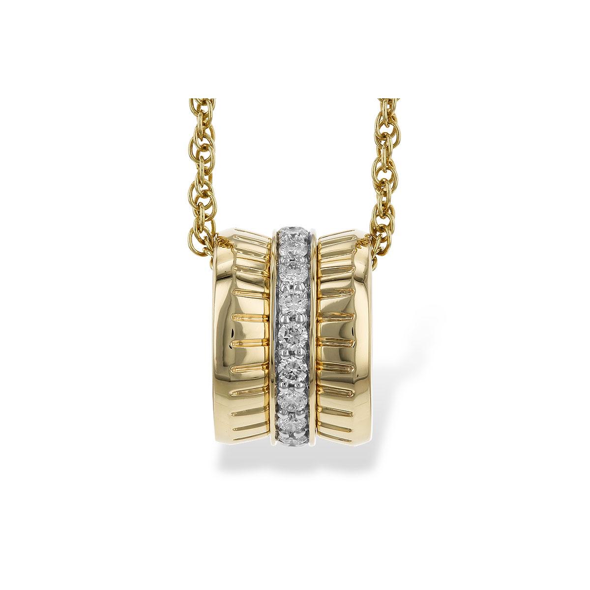 14KT Gold Diamond Necklace