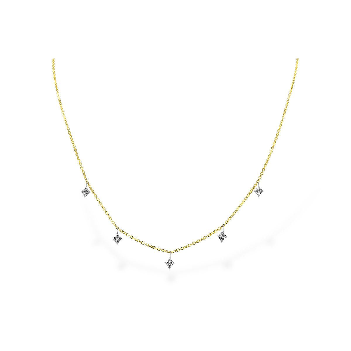 14KT Gold Diamond Necklace