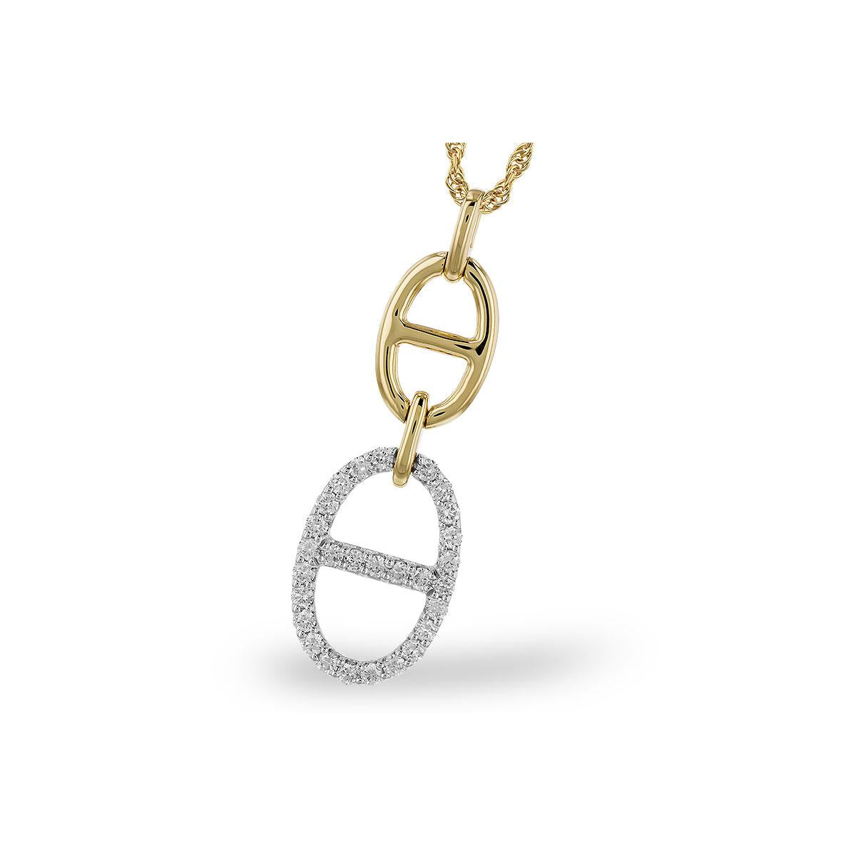14KT Gold Diamond Necklace