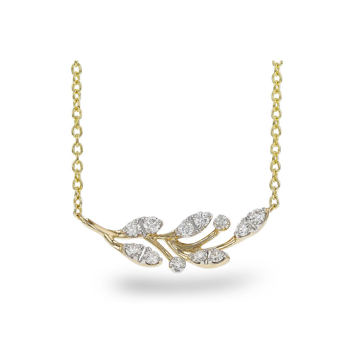 14KT Gold Diamond Necklace