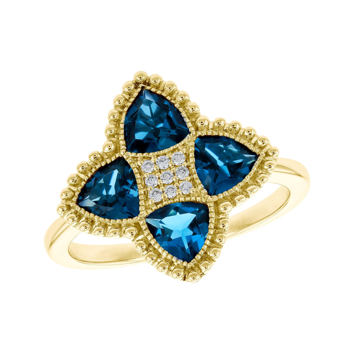 14KT Gold Ladies Diamond Ring
