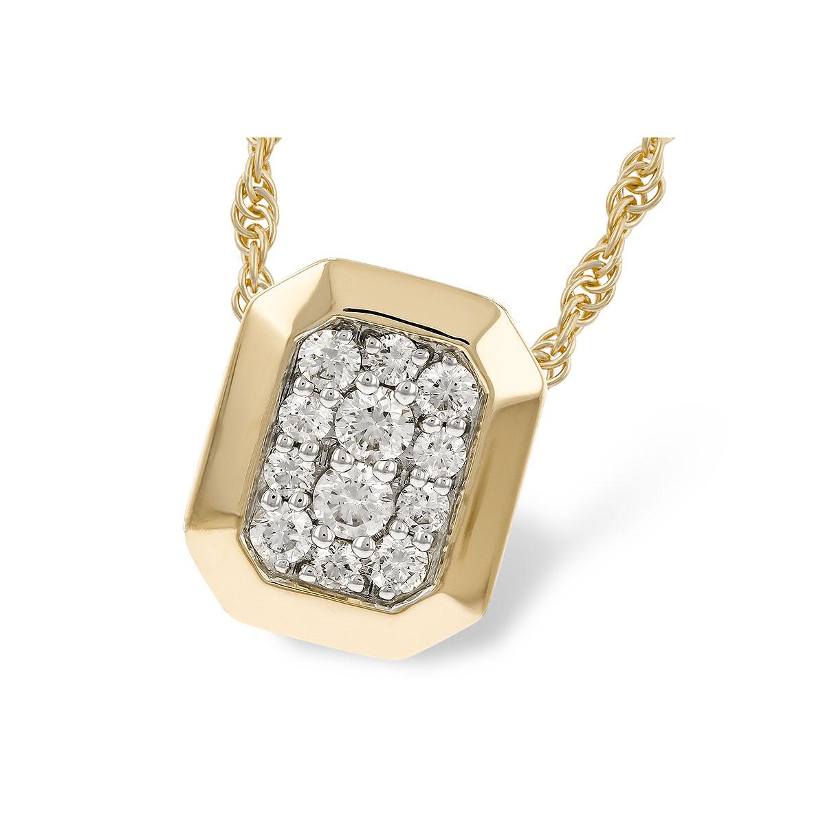 14KT Gold Diamond Necklace