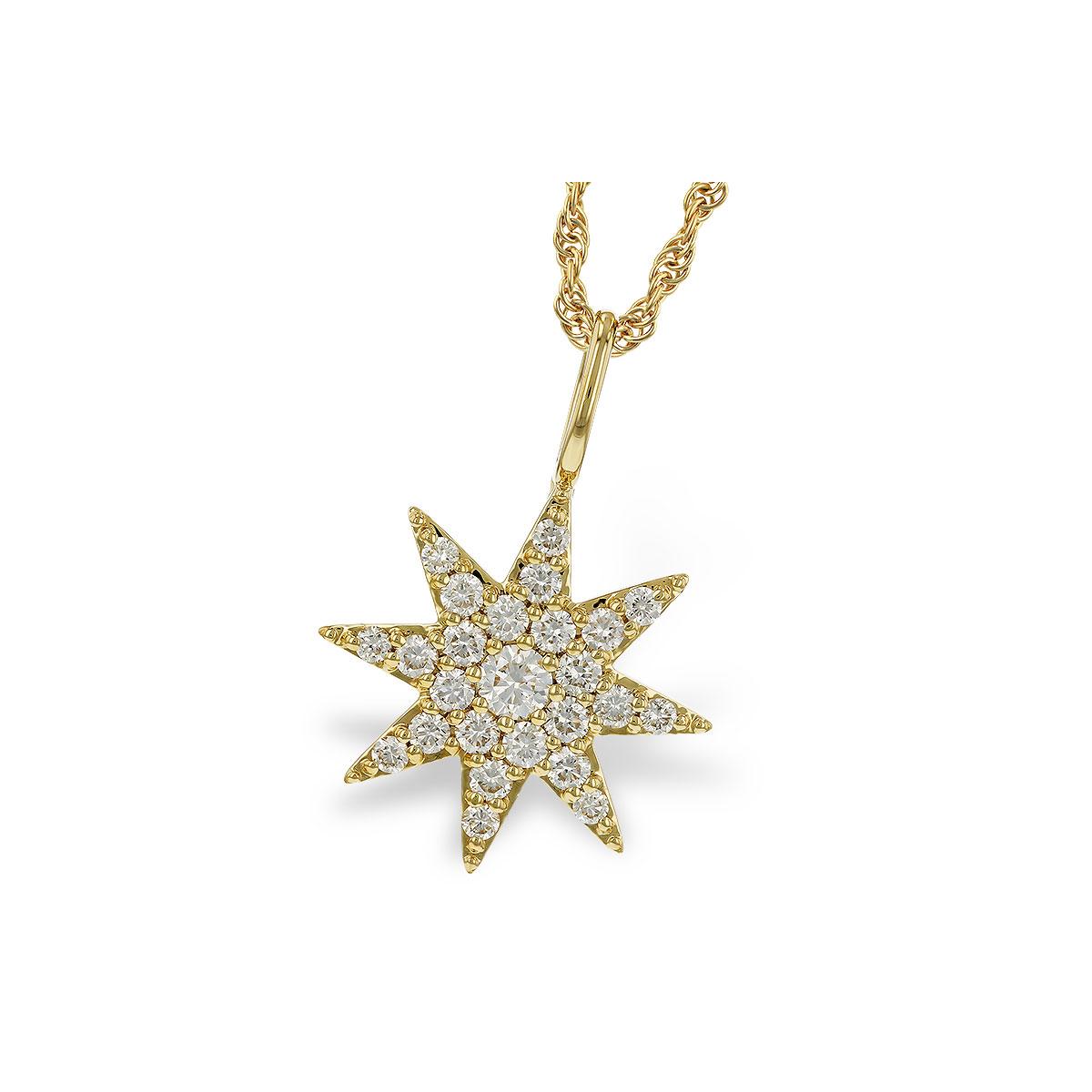 14KT Gold Diamond Necklace