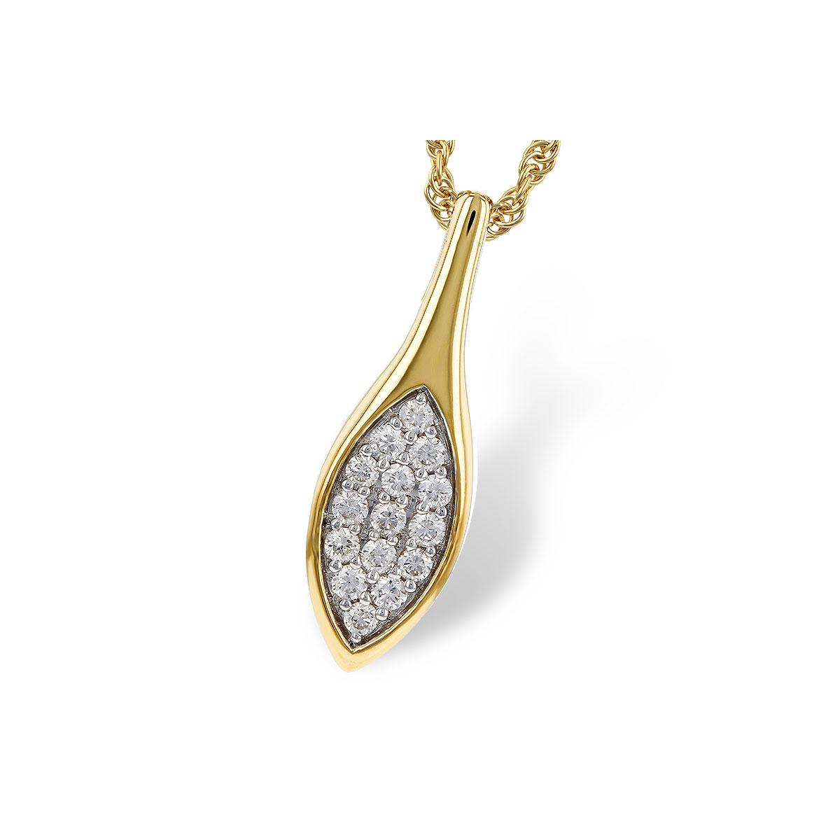 14KT Gold Diamond Necklace