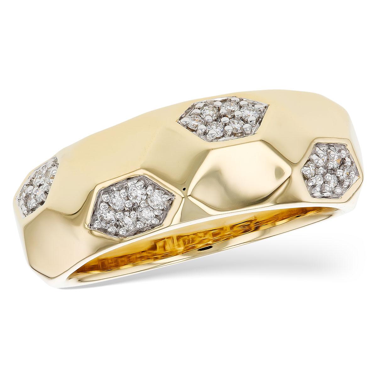 14KT Gold Ladies Diamond Wedding Ring