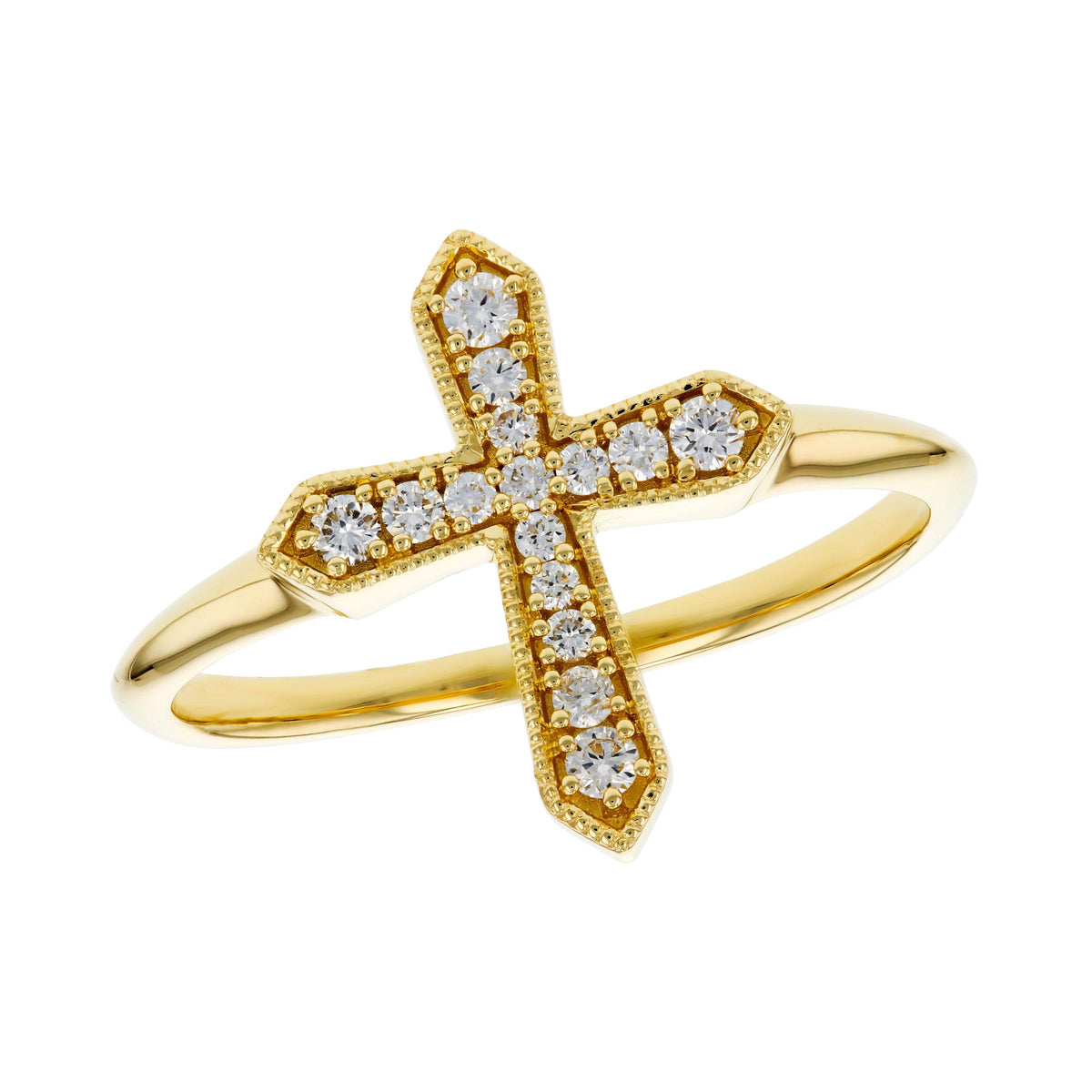 14KT Gold Ladies Diamond Ring