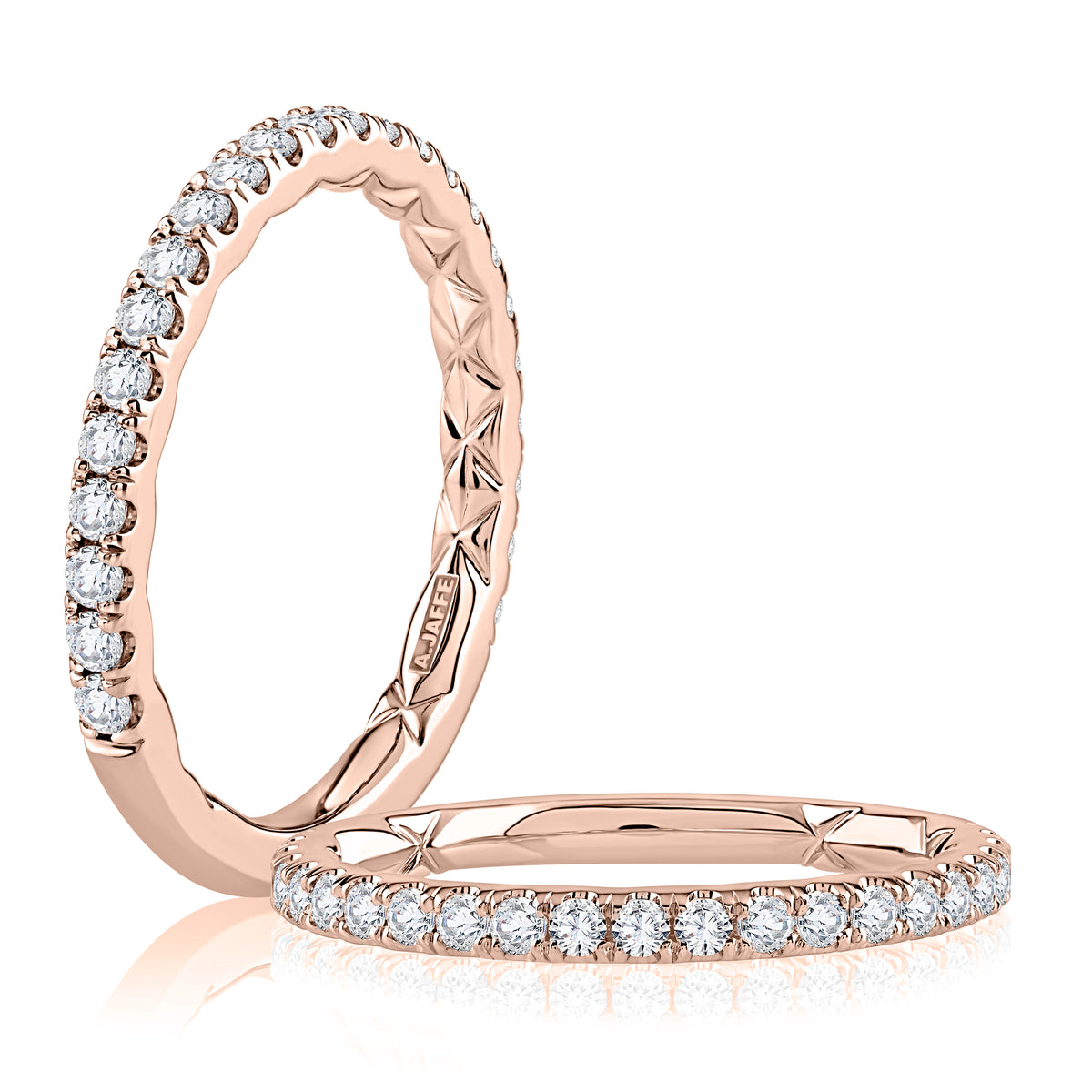 Curved Diamond Wedding Band [MR2021Q/42]