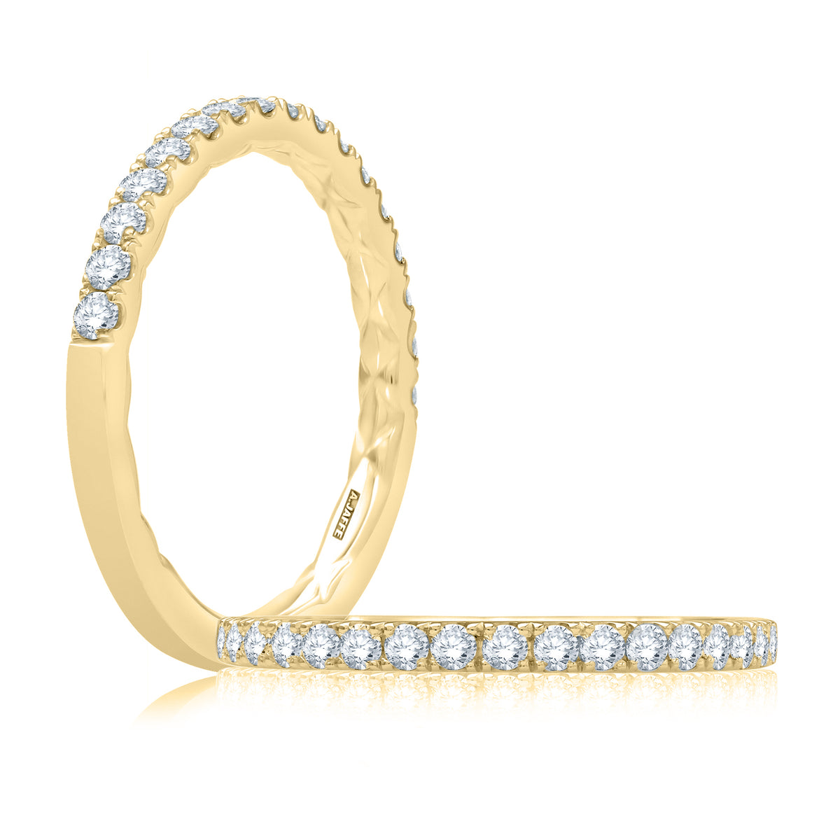 Pavé Diamond Wedding Band [MR2051Q/37]