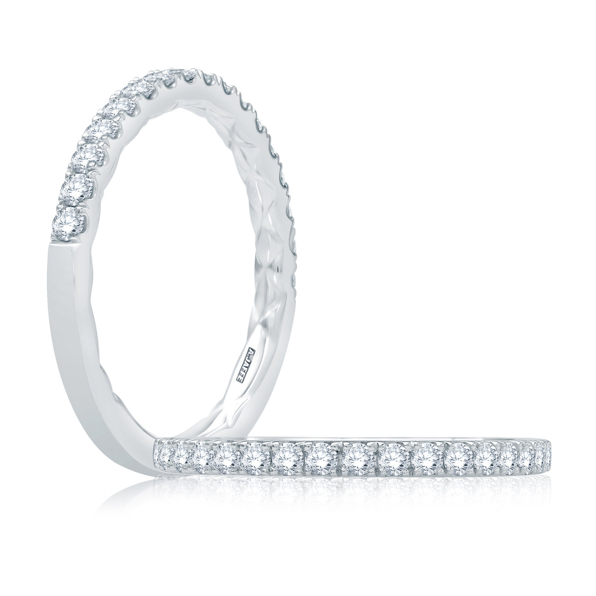 Pavé Diamond Wedding Band [MR2051Q/37]