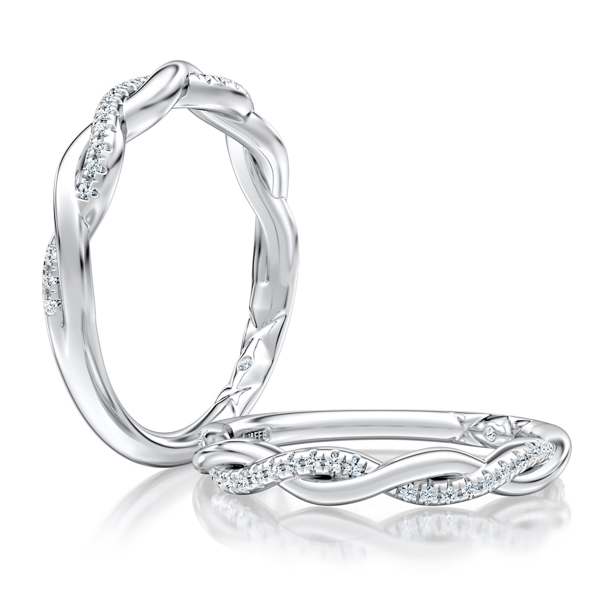Pavé Diamond Wedding Band [MRCOV2544/11]