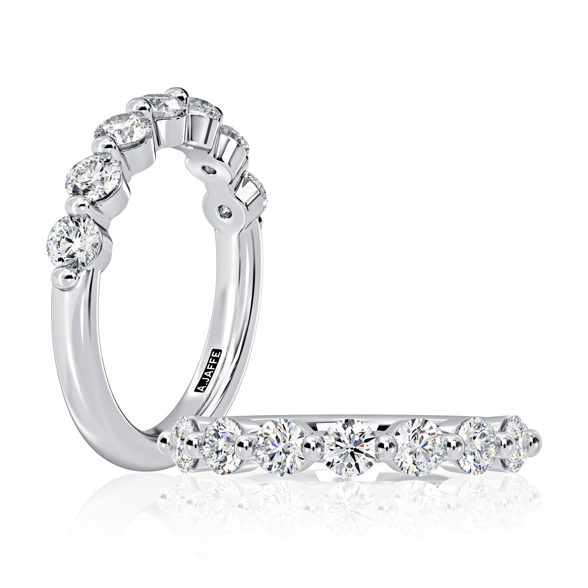 Single Shared Prong Diamond Wedding Band [MRCRD2947/70]