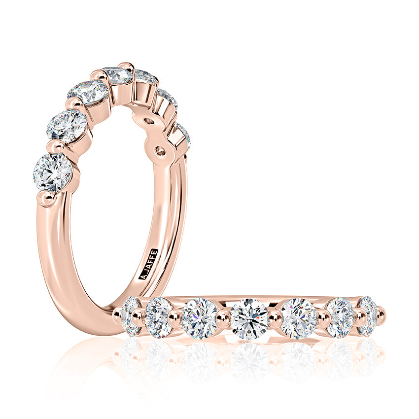 Single Shared Prong Diamond Wedding Band [MRCRD2947/70]