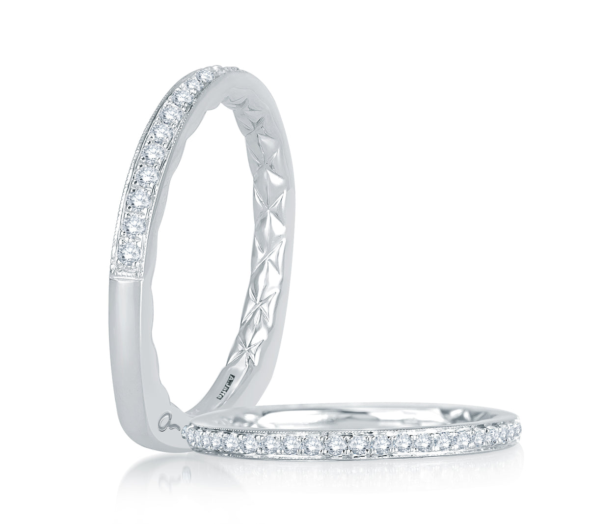Pavé Diamond Wedding Band [MRS754Q/13]