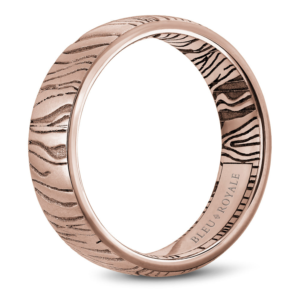 Bleu Royale Wedding Band