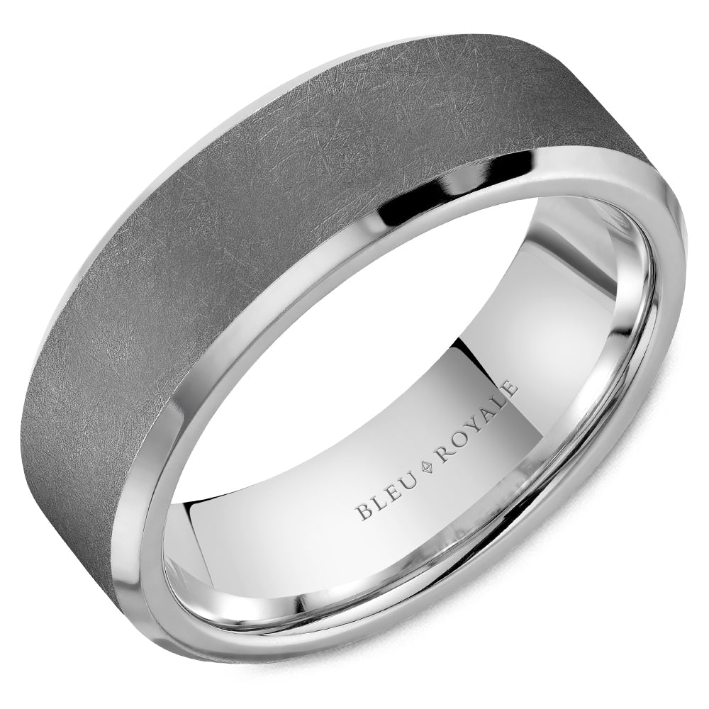 Bleu Royale Wedding Band