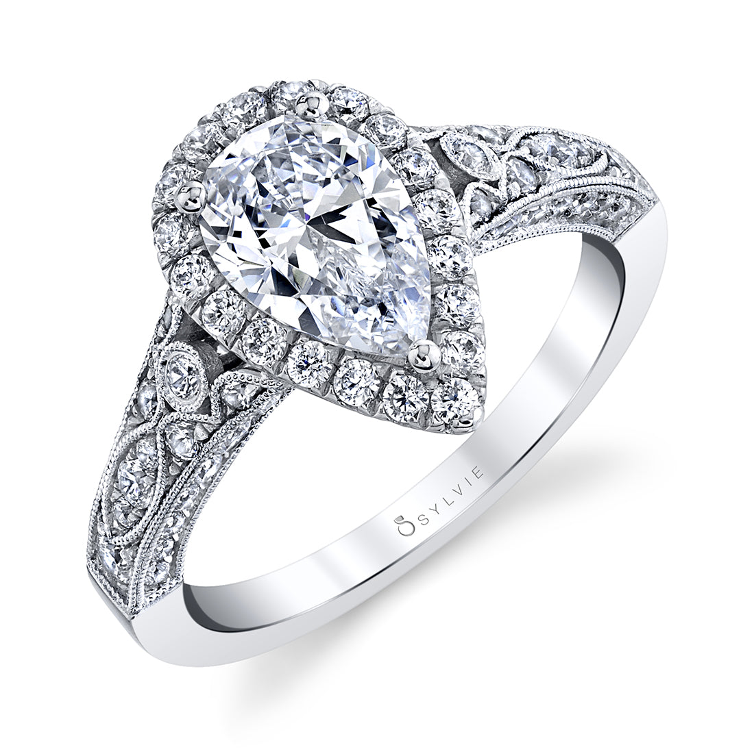 (Gallery) Cheri - Pear Shaped Engagement Ring