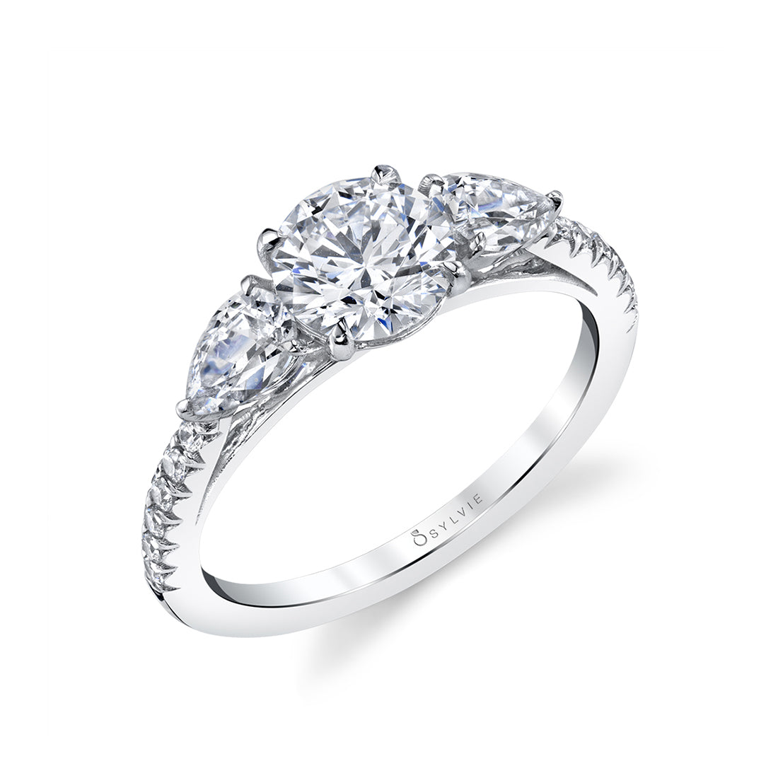 (Gallery) Three Stone Engagement Ring - Vanna