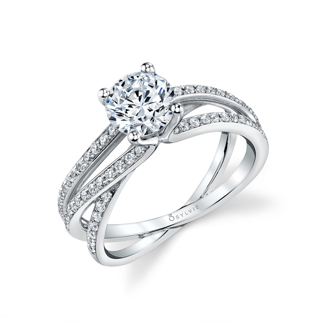 (Gallery) Split Shank Engagement Ring - Aleene