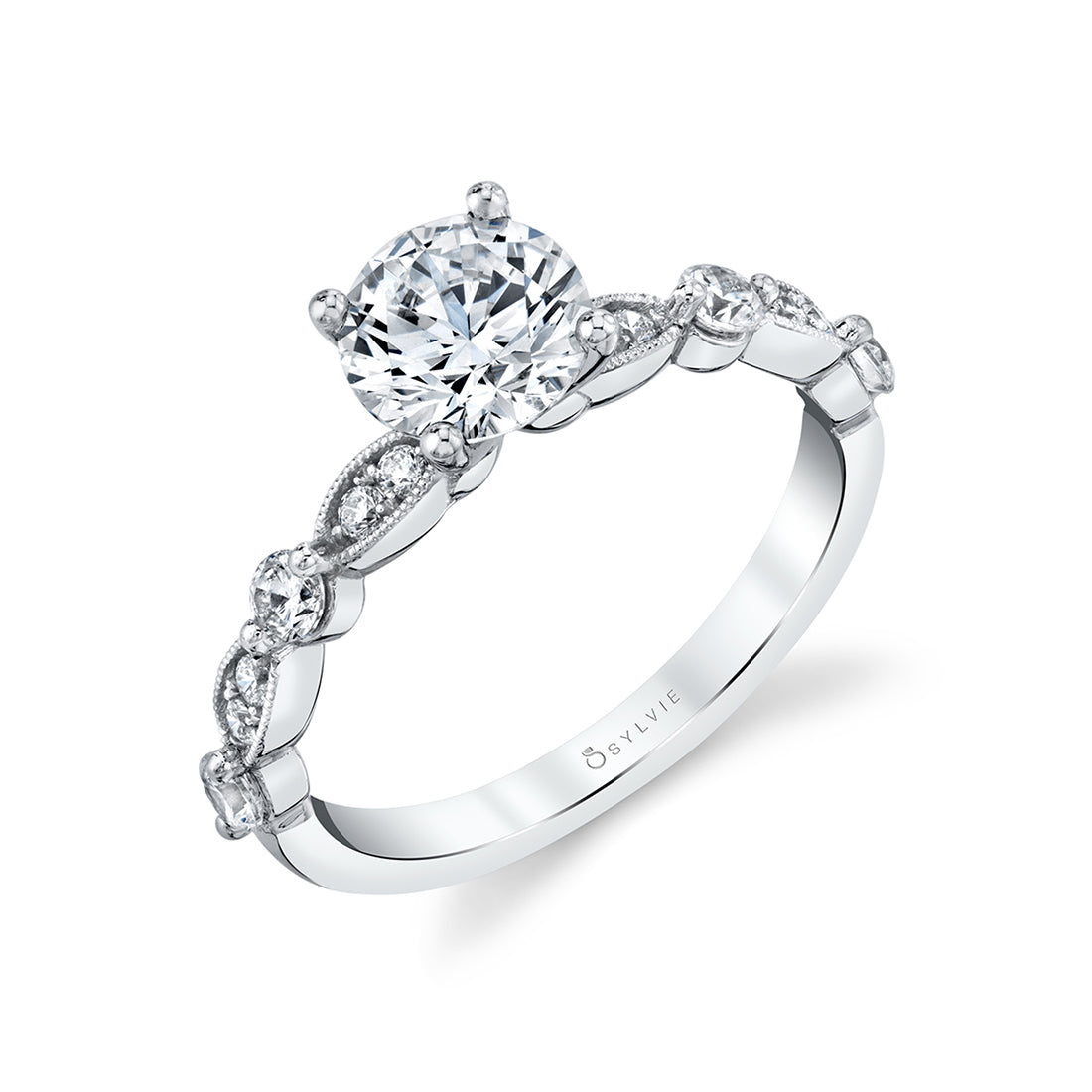 (Gallery) Stackable Engagement Ring - Florence