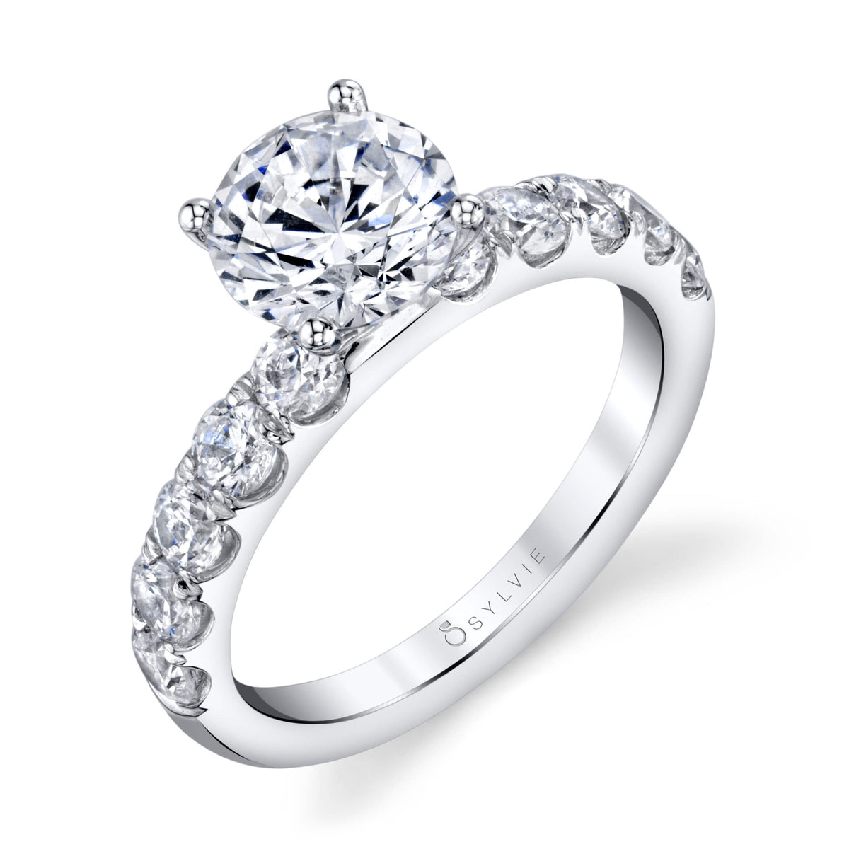 (14K Rose) Solitaire Engagement Ring
