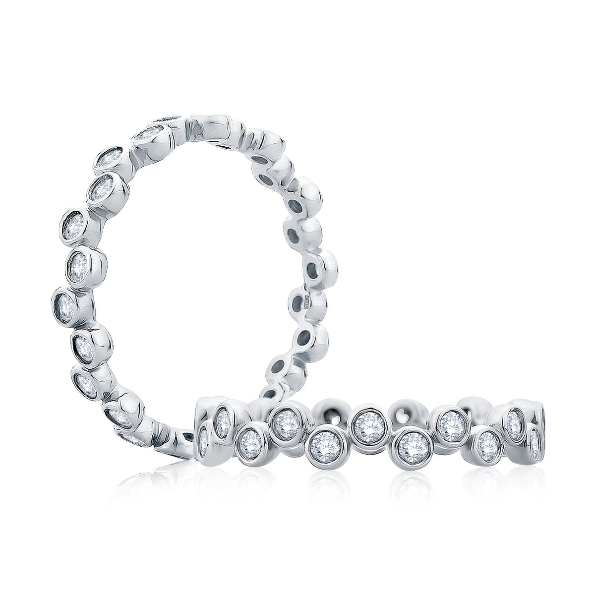 Pavé Diamond Wedding Band [WR0842/47]