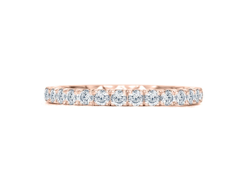 Pavé Diamond Wedding Band [WR1027Q/49]