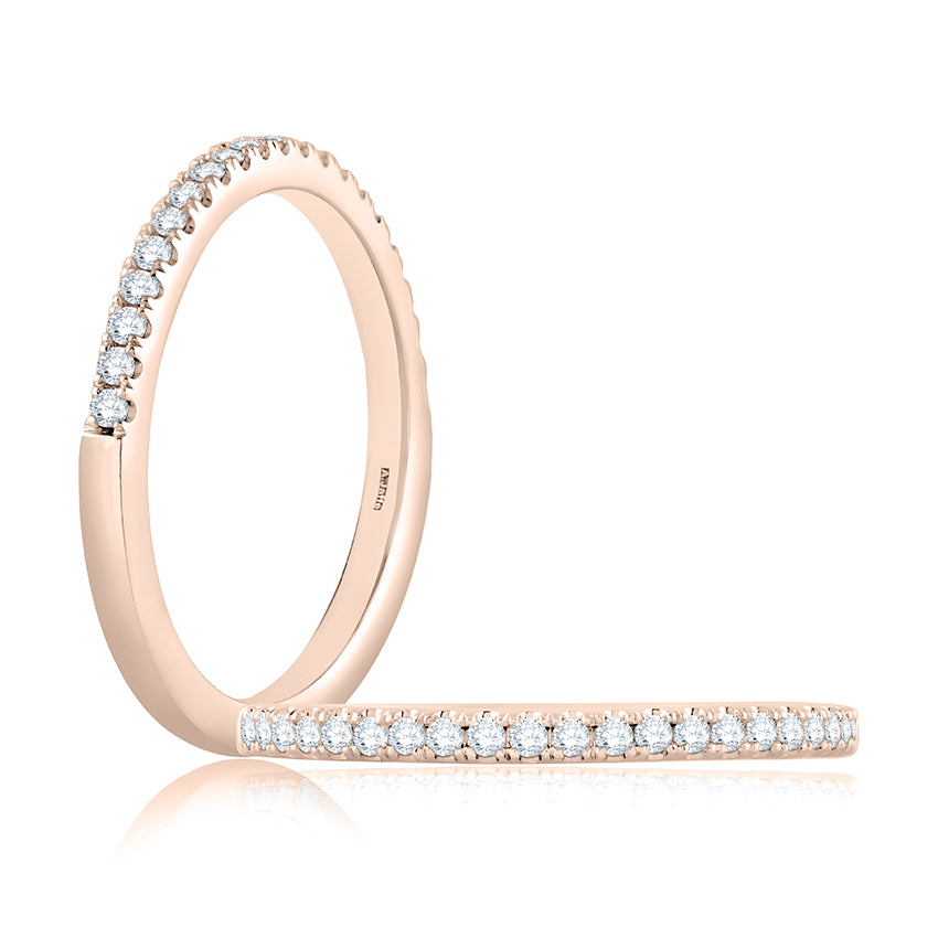 Pavé Diamond Wedding Band [WR1044/16]