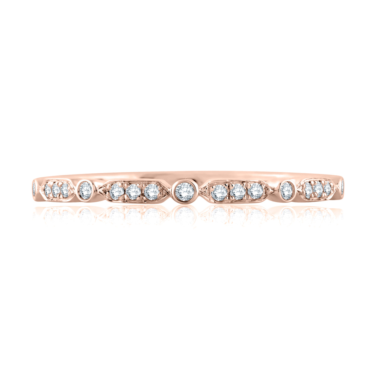 Pavé Diamond Wedding Band [WR1056/09]
