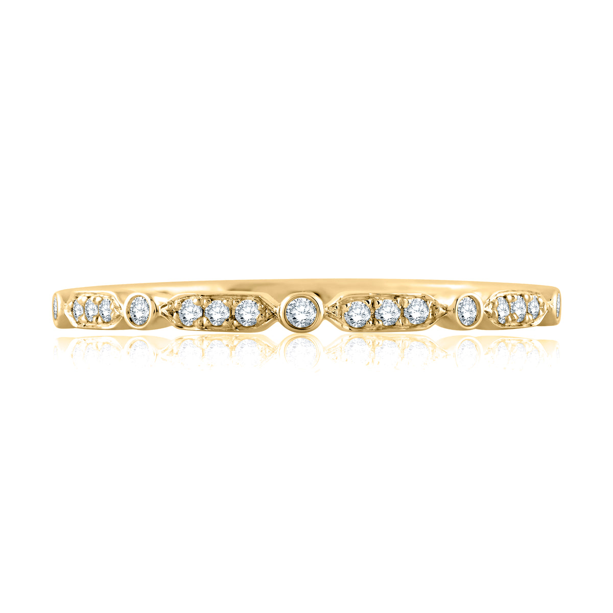 Pavé Diamond Wedding Band [WR1056/09]