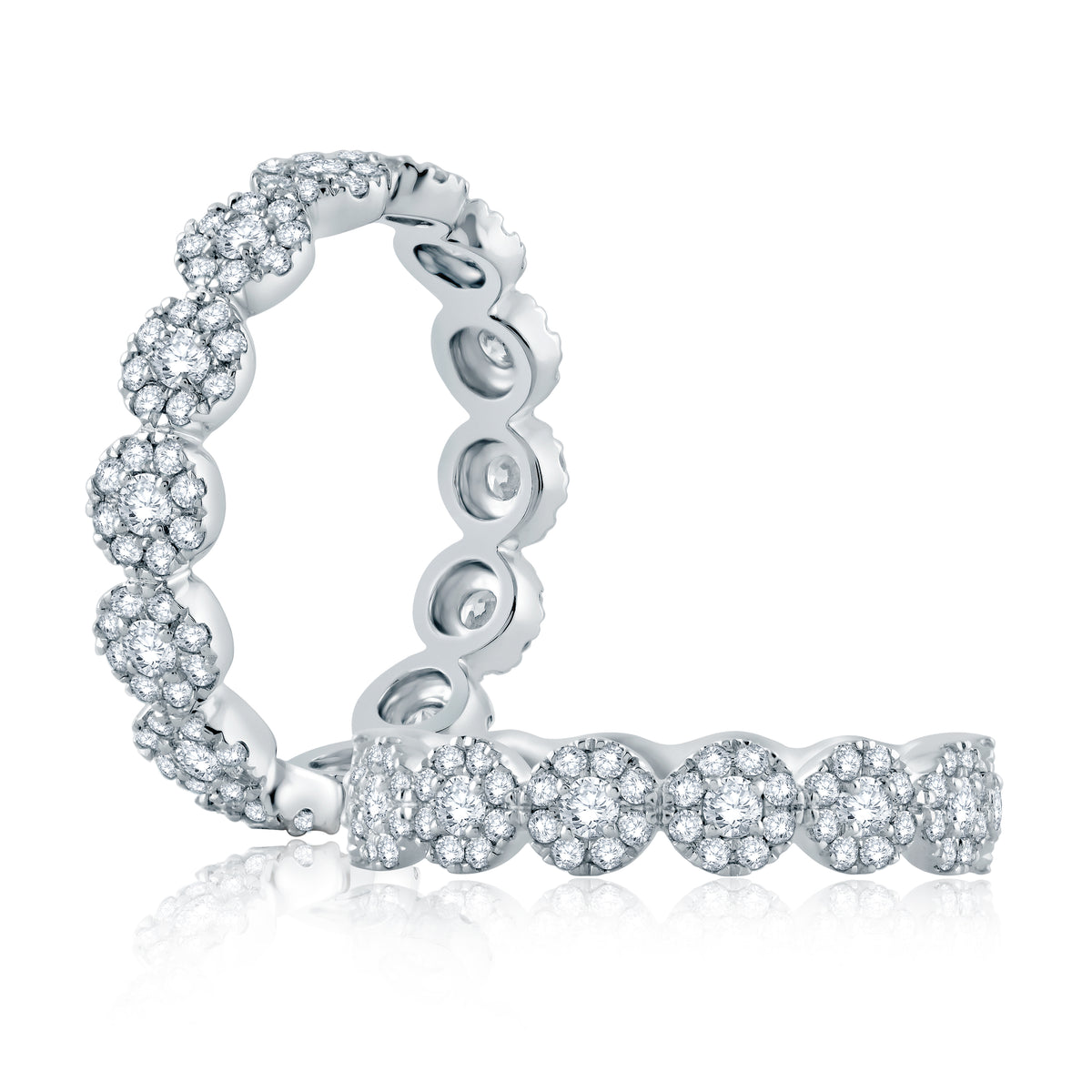 Pavé Diamond Wedding Band [WR1066/91]