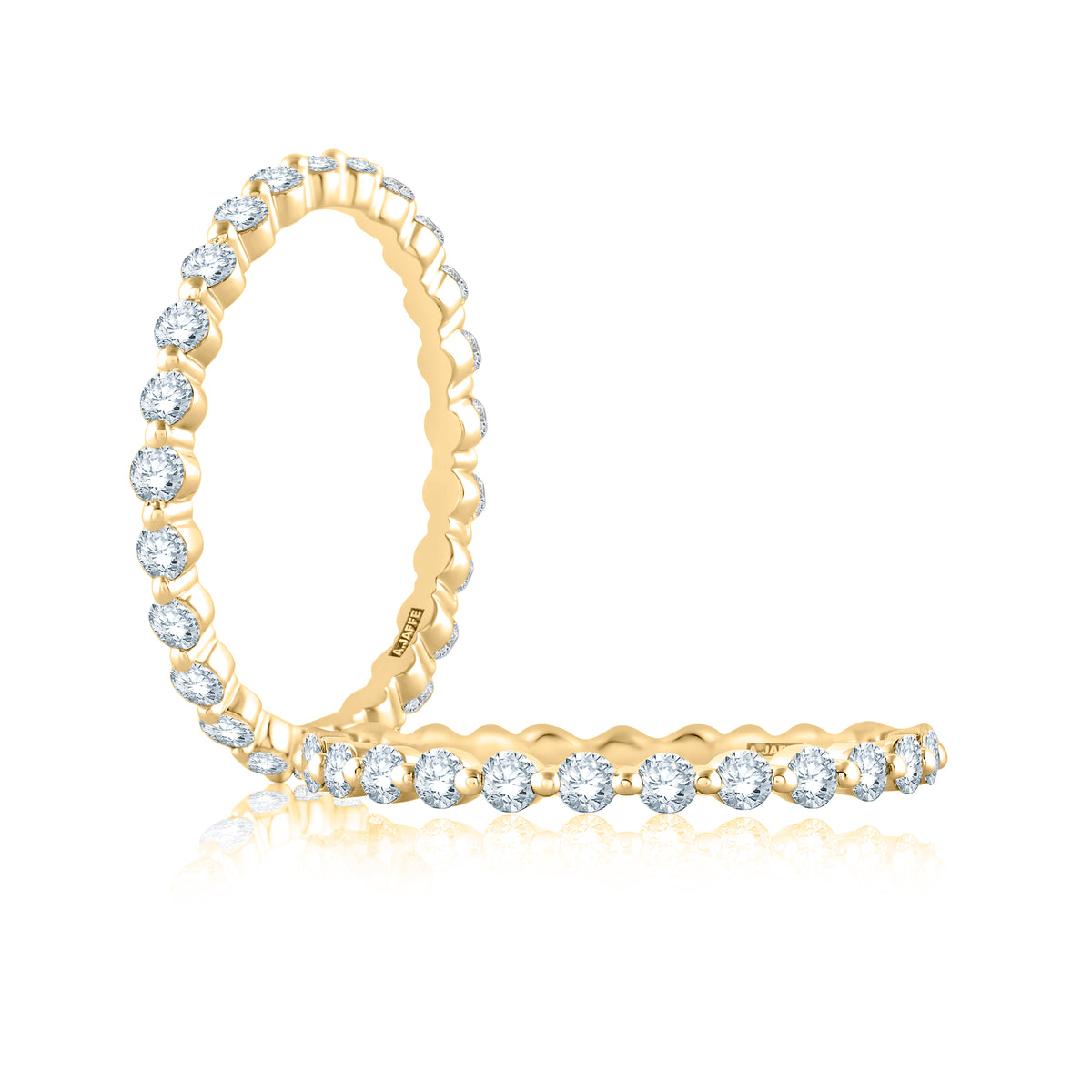 Single Shared Prong Diamond Wedding Band [WR1107/84]