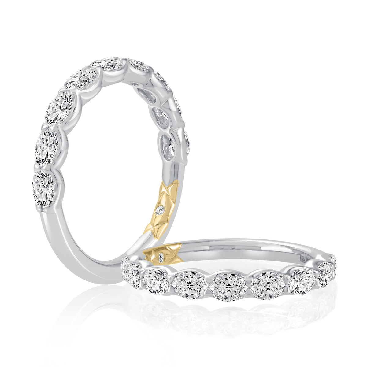 Diamond Wedding Band [WROVB1211LH/86]