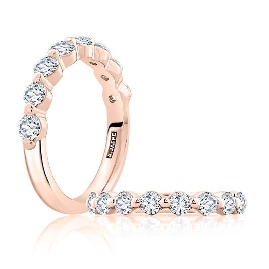 Single Shared Prong Diamond Wedding Band [WRRDB1243H/80]