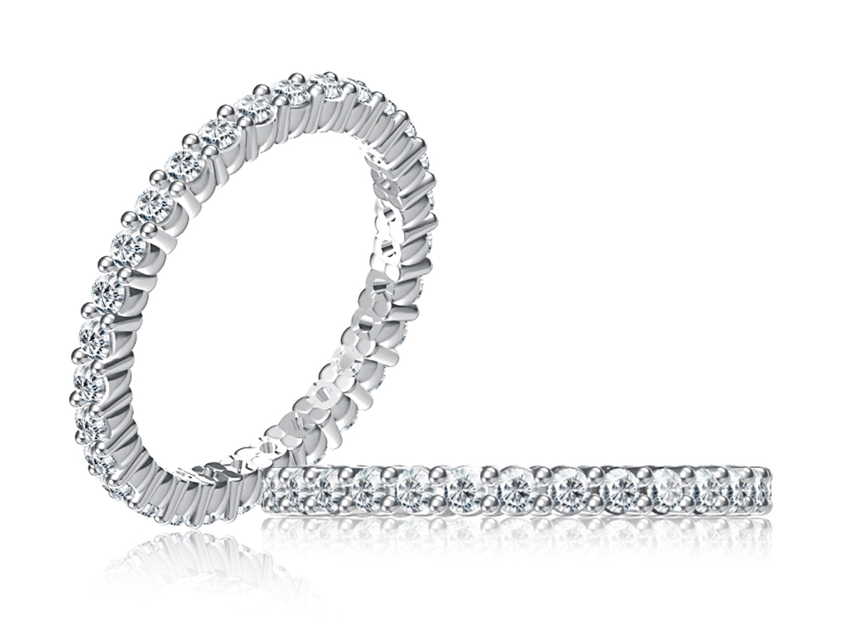 Pavé Diamond Wedding Band [WRRDN1377E/169]