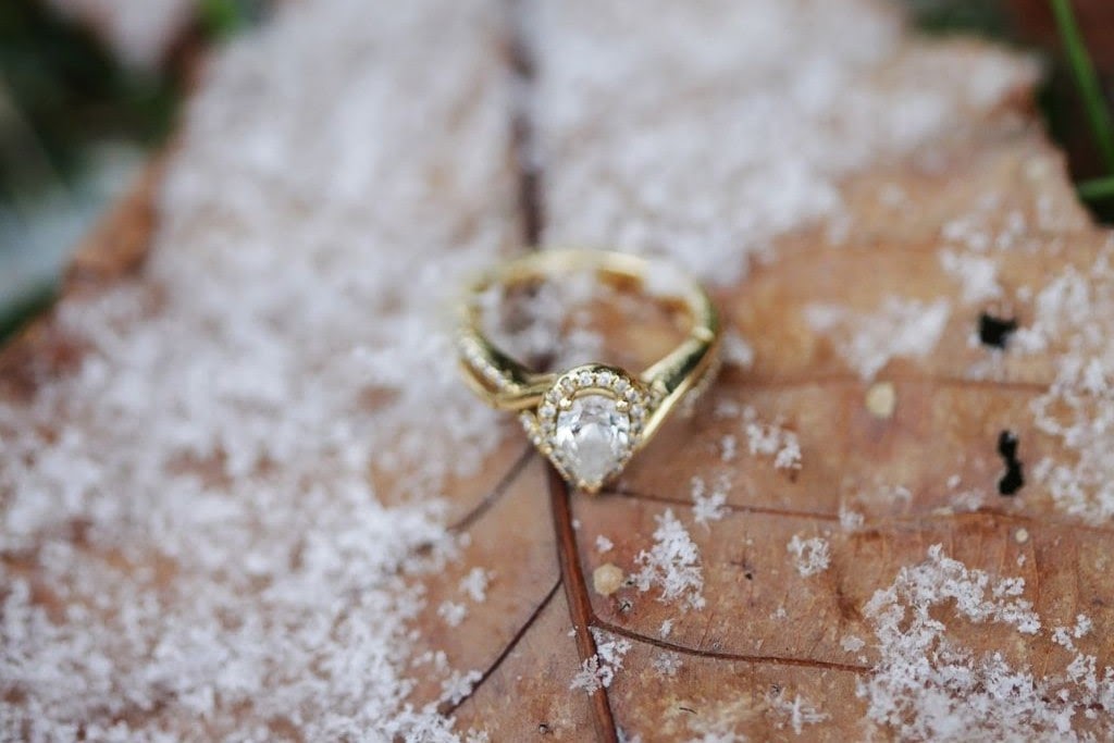 Pear Shape Rings